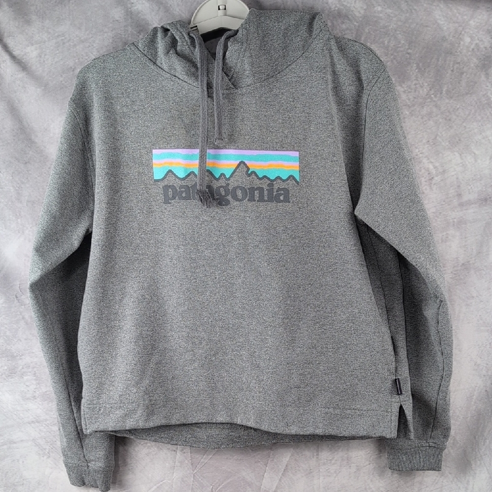 Patagonia P-6 Logo Uprisal Hoody - Gravel Heather Size M